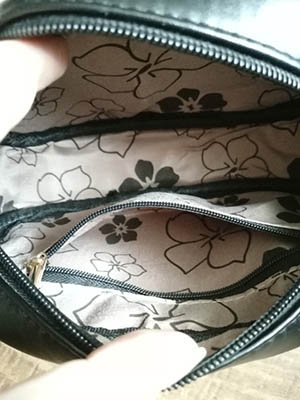 Женская сумка лазурная через плечо