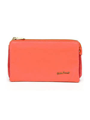 Женская сумочка светло-рубиновая недорогая
