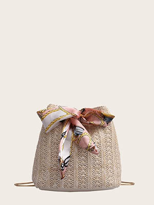 Женская сумочка светло-янтарная через плечо