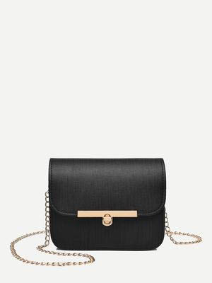 Женская сумка тёмно-чёрная недорогая